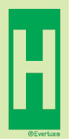 Letter H - IMO sign - S 04 1H