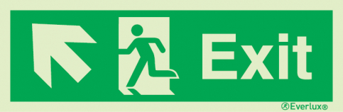 Exit sign - progress up to the left | IMPA 33.4402 - S 04 41