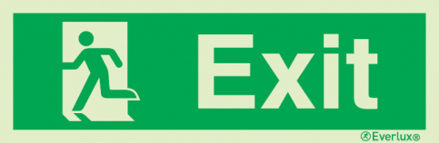 Exit sign (left hand side)| IMPA 33.4410 - S 04 46
