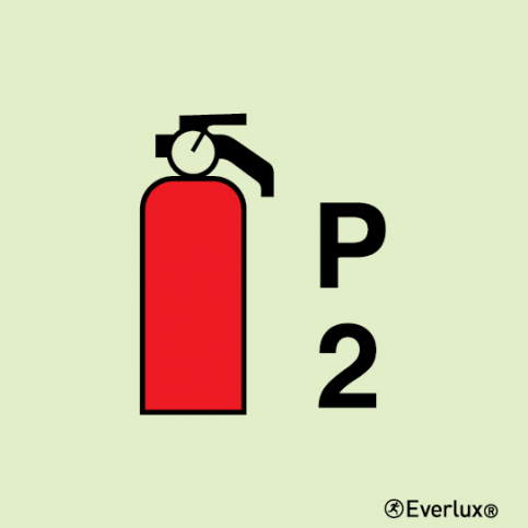 Powder fire extinguisher - 2Kg | IMPA 33.6083 - S 10 47