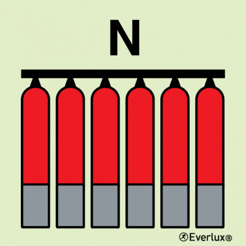 Nitrogen fixed fire-extinguishing battery | IMPA 33.6827 - S 12 77