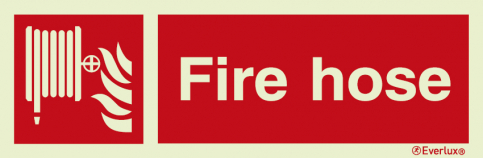 Fire hose sign | IMPA 33.6144 - S 19 06