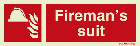 Firemans suit sign | IMPA 33.6158 - S 19 22
