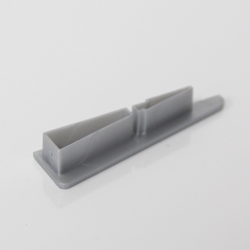 End cap for LLL angled aluminium rail - right - S 21 26