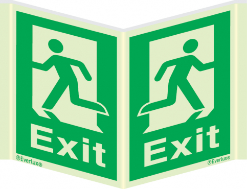 Emergency exit sign - S 25 61