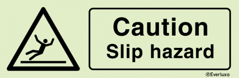 Caution slip hazard sign | IMPA 33.7572 - S 30 79