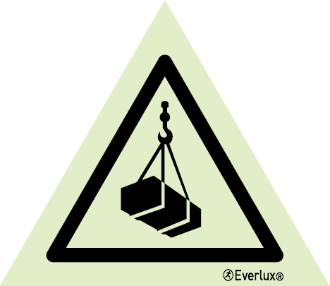 Warning overhead load sign - S 31 08