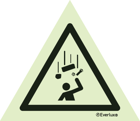 Warning - Falling objects sign - S 31 15