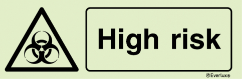 High risk sign - S 31 95