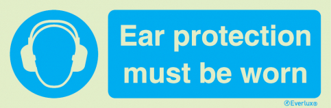 Ear protection must be worn sign | IMPA 33.5723 - S 35 55