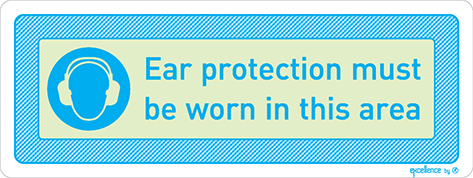 Ear protection must be worn in this area - Excellence by Everlux for super yachts - S 48 24