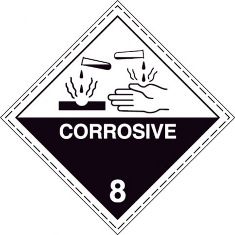 Corrosive substances No. 8 | IMPA 33.2220 - S 55 33