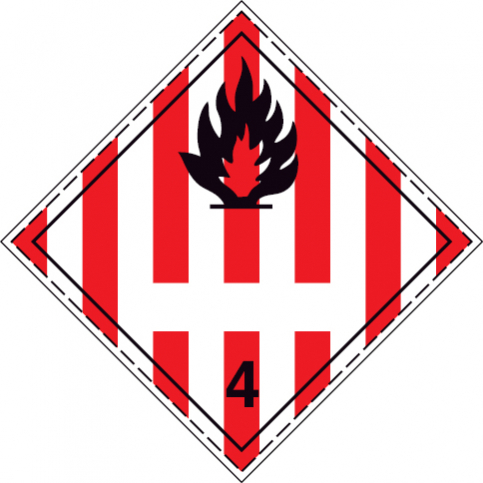 Flammable solids Class 4.1 - UN numbers display | IMPA 33.2235 - S 56 51