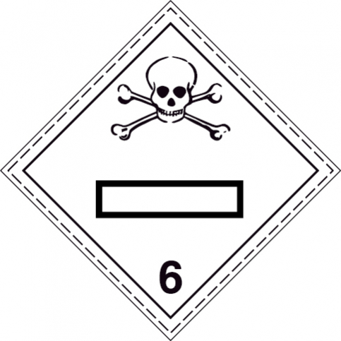 Toxic substances Class 6.1 - UN numbers display | IMPA 33.2240 - S 56 57